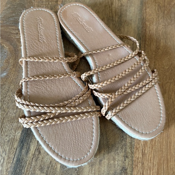 Brand New Madewell Strappy Slides size 9.5 - Picture 2 of 6